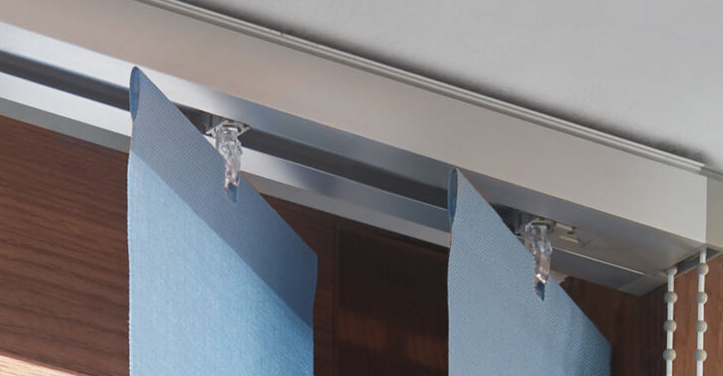 Lamellenvorhang Deckenmontage